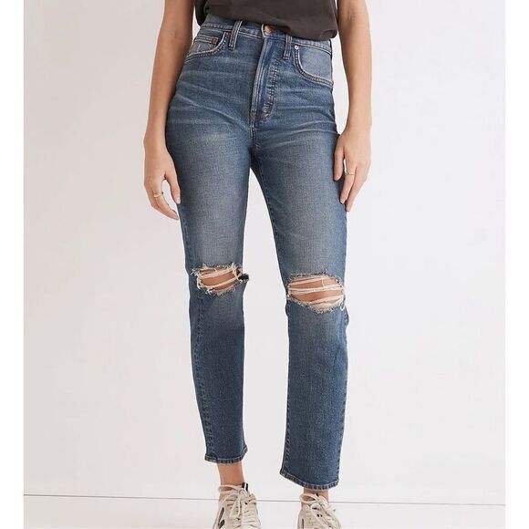 Madewell Perfect Vintage Crop Jeans - Picture 1 of 11